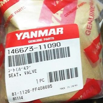 YANMAR 6EY18ALWのバルブ シートの海洋の予備品146673-11090のBRの証明